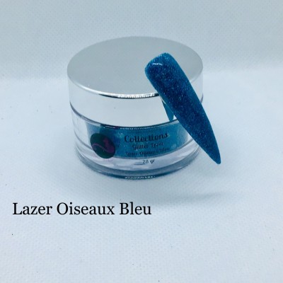 Glitter Lover Oiseaux Bleu